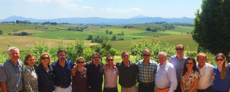 Visita delle cantine con Marco: foto di gruppo